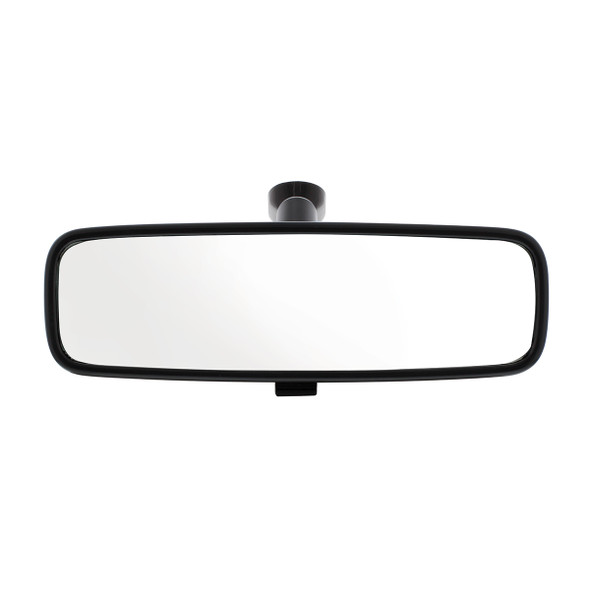 8" Black Day/Night Interior Rearview Mirror Assembly - Glue-On Mount