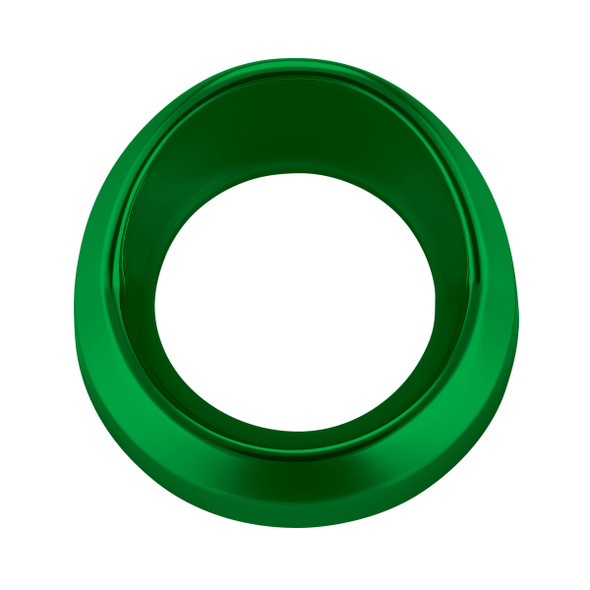 Candy Color Small Gauge Cover With Visor-Emerald Green