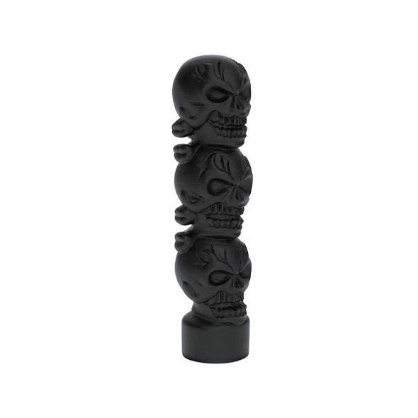 1/2"-13 Thread-On 3 Skull Candy Color Shift Knob-Matte Black