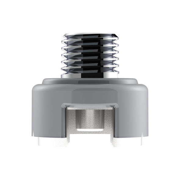 M30X3.5 Thread-On Shift Knob Mounting Adapter For Eaton Fuller Style 13/15/18 Shifter - Liquid Silver