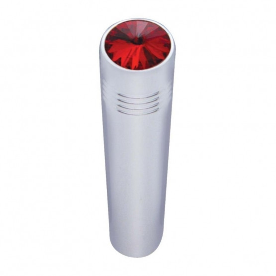 40016-UP LONG TOGGLE SWITCH EXTENSION WITH RED CRYSTAL FOR PETERBILT