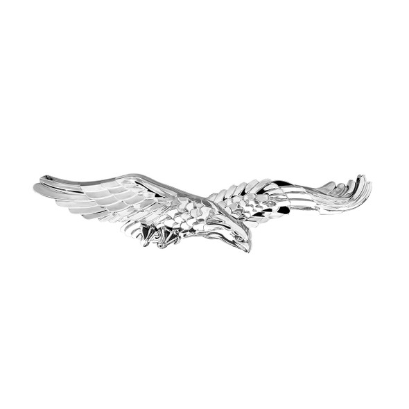 Chrome Plastic Eagle Accent
