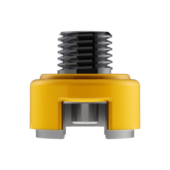 M30X3.5 Thread-On Shift Knob Mounting Adapter For Eaton Fuller Style 13/15/18 Shifter - Electric Yellow