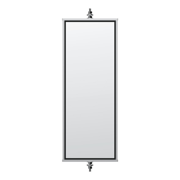 6" X 16" 430 Stainless Steel West Coast Mirror - Non Heated