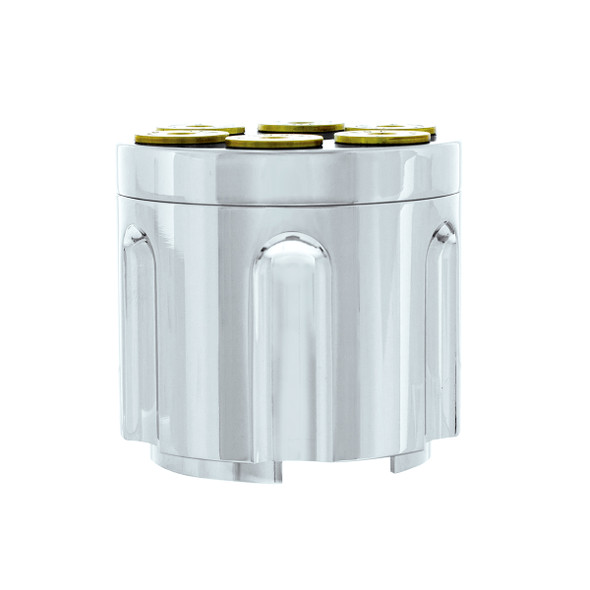 Gun Cylinder 13/15/18 Speed Gearshift Knob - Liquid Silver