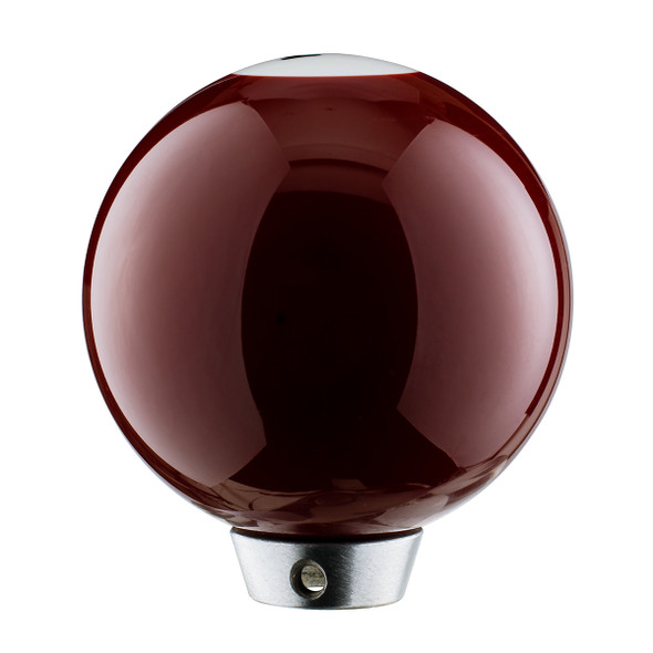 Number 7 Pool Ball Gearshift Knob - Gloss Maroon