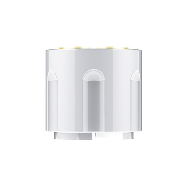 Gun Cylinder 9/10 Speed Gearshift Knob - Pearl White