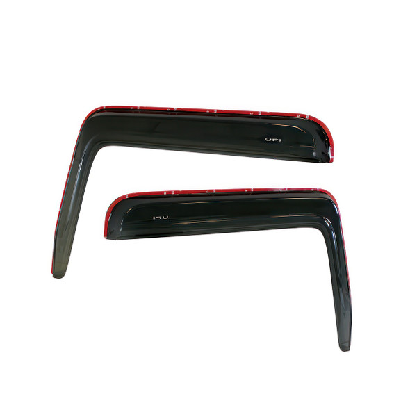 Window Vent Visor For Peterbilt 379 - Smoke (Pair)