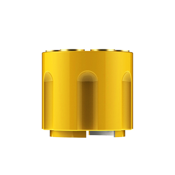 Gun Cylinder 9/10 Speed Gearshift Knob - Electric Yellow