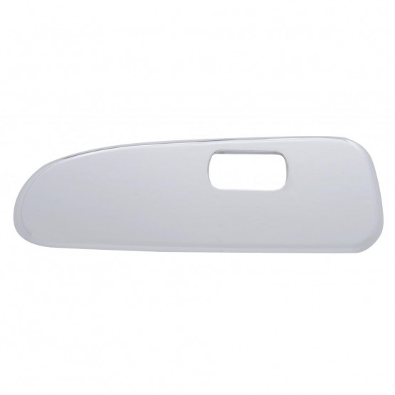 41199-UP CHROME PLASTIC WINDOW SWITCH TRIM FOR 2008+ PETERBILT 389/388- DRIVER (1 OPENING)