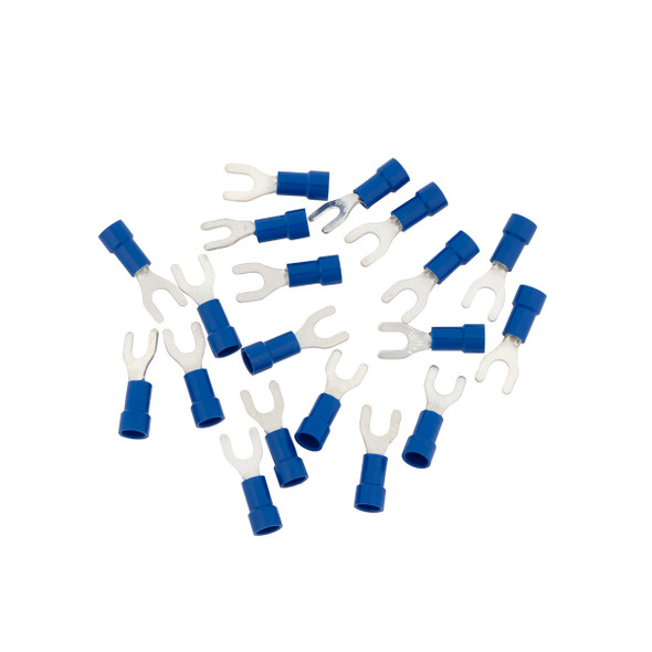 16-14 AWG #8 Stud Vinyl Spade Terminal (19-Pack)