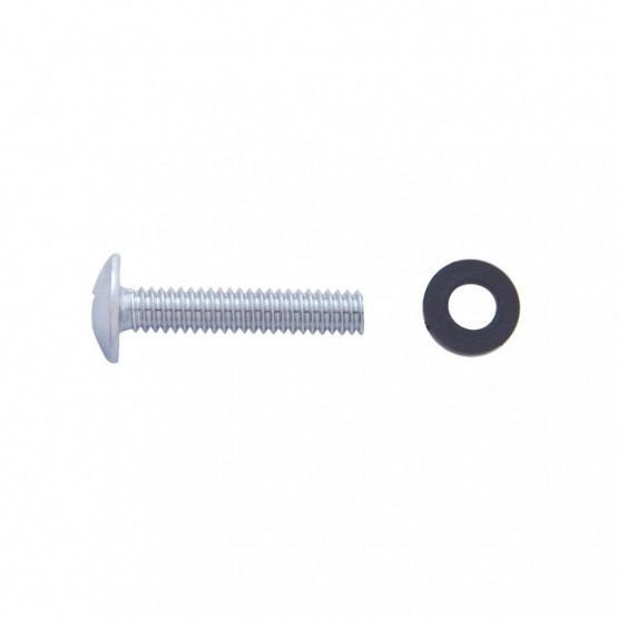23795-UP CHROME WINDOW SILL SCREW SET FOR PETERBILT (12-PACK)