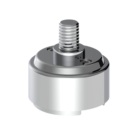 1/2"-13 Thread-On Shift Knob Mounting Adapter For Eaton Fuller Style 9/10 Shifter - Chrome (Bulk)