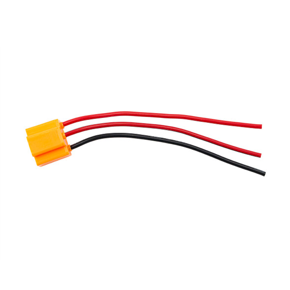 3-Wire Universal 9003 & H4 High Temp (300°C) Halogen Sealed Beam Headlight Connector, 1 Pc.
