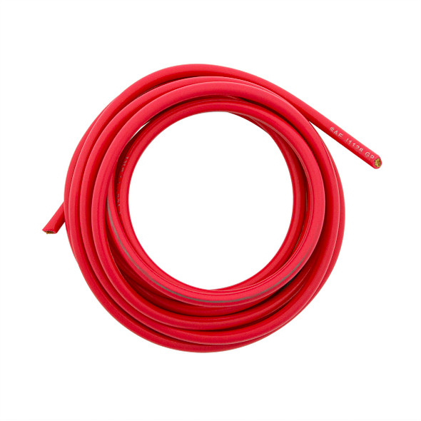 Primary Wire - Rated 80°C 10 AWG, Red 8 Ft.