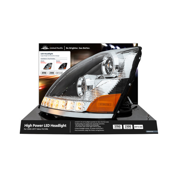 United Pacific Volvo VN/VNL Modular Headlight Display-35749