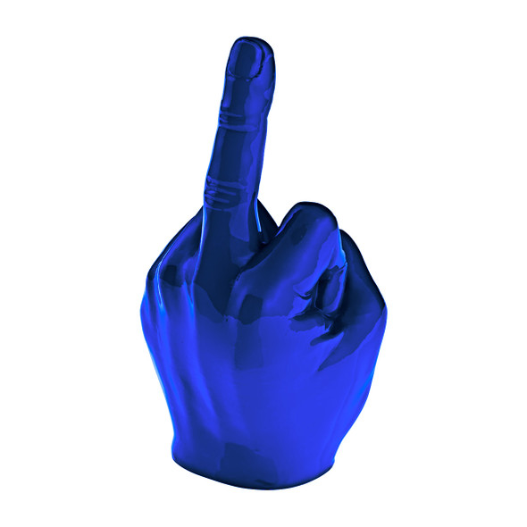 Candy Color Finger Hood Ornament-Indigo Blue