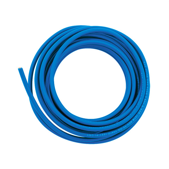 Primary Wire - Rated 80°C 12 AWG, Blue 12 Ft.