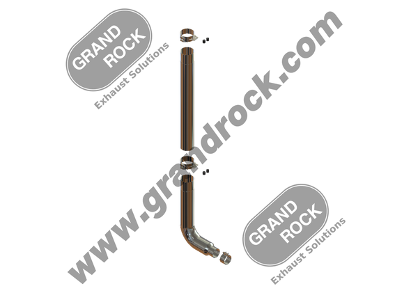 DUPLEX STACK KIT, 94-02 PETE 379, RETRO FIT