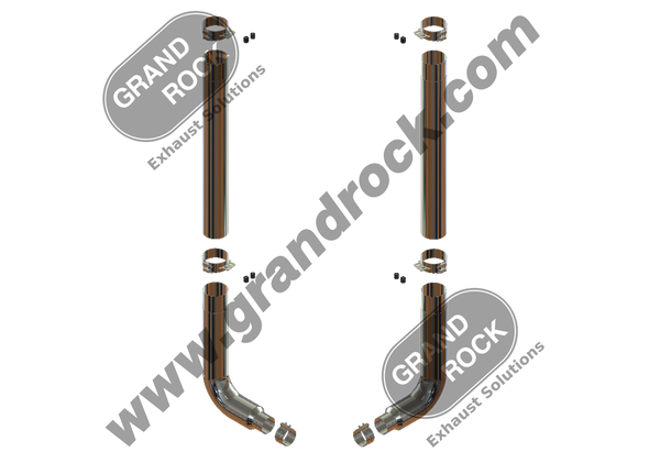 DUPLEX STACK KIT, 03-NEWER PETE 379, RETRO FIT