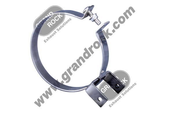 BRACKET,6" SS POLISHED RIGHT KW AEROCAB TOP