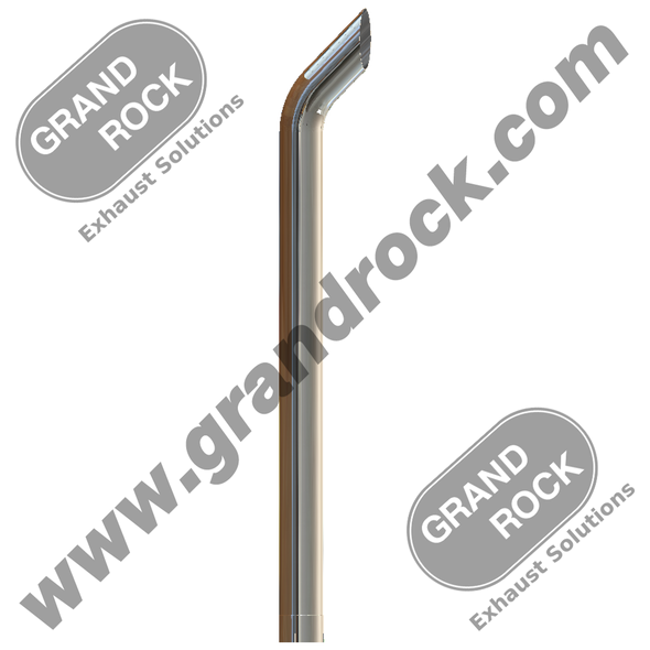 STACK BULLHORN,5"X72,ID CHR