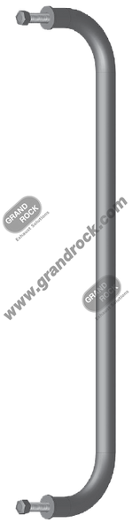 GRAB HANDLE, 24" 304SS