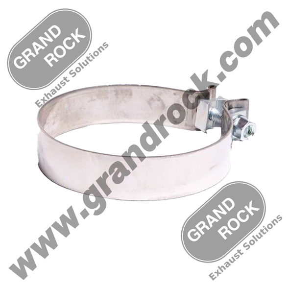 6" D, 1.25" W CLAMP, 403SS MILL FIN