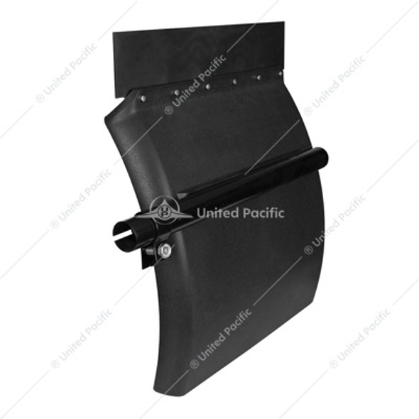 10714-UP 24" X 24" "COMPETITION SERIES" HEAVY DUTY BLACK POLY QUARTER FENDER SET