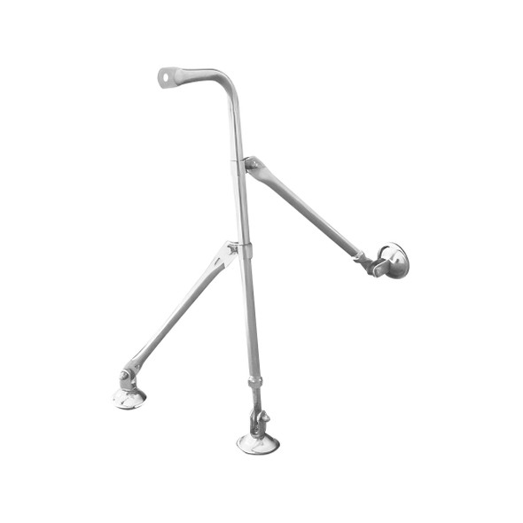 60023-UP STAINLESS TRIPOD FENDER MIRROR BRACKET