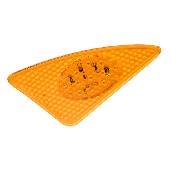 36627-UP 11 AMBER LED FENDER SIGNAL LIGHT FOR 2008-2017 KENWORTH T660 - PASSENGER