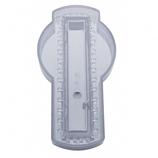 38887-UP 32 LED BACKLIT EMBLEM LIGHT FOR KENWORTH - AMBER LED/CLEAR LENS