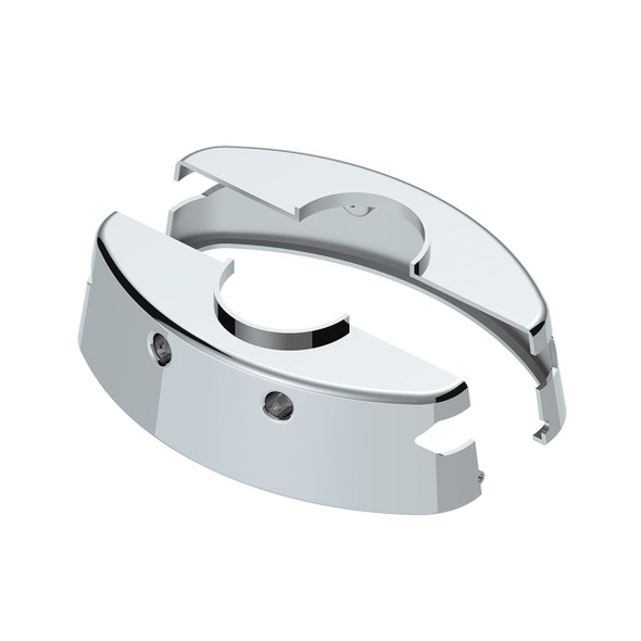 40902-UP CHROME PLASTIC UPPER STEERING COLUMN COVER FOR 2002-2005 KENWORTH W900/T800/T600/T300