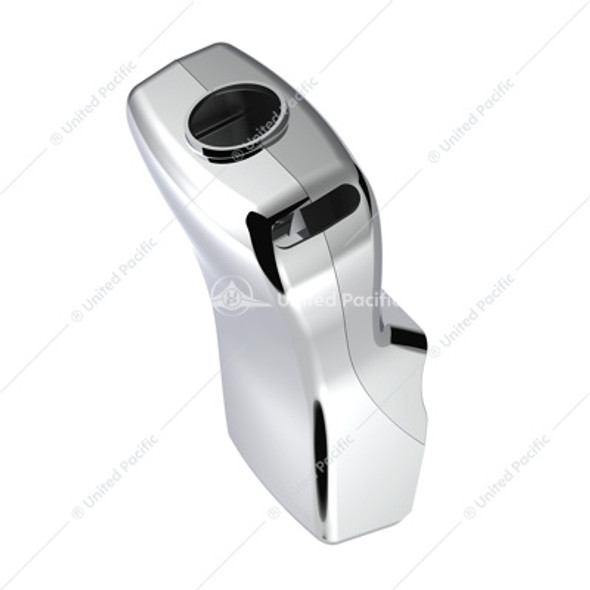 41529-UP CHROME STEERING COLUMN COVER FOR KENWORTH W900 (2007-2024) AND T800 (2007-2024)