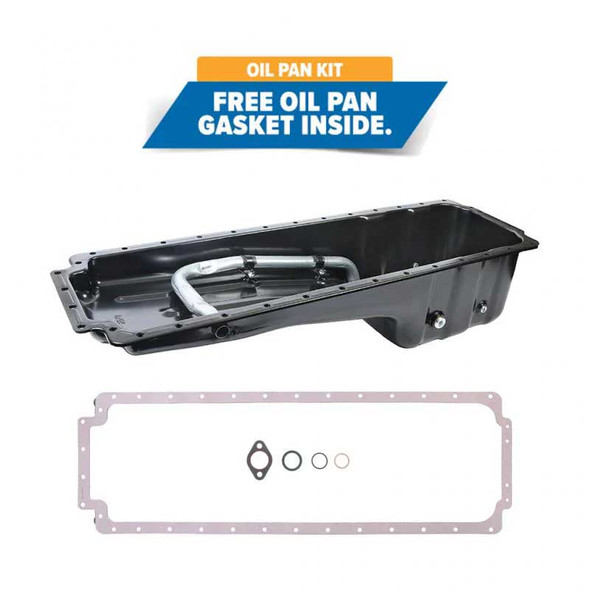 141281 Rear Sump Oil Pan Assembly KIT for Cummins 855 / N14 engines includes free oil pan gasket.