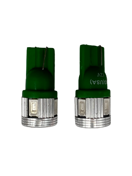 70602-GG 194/168  Tower Style 6 High Power Led Light Bulb Green