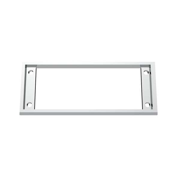 40998-UP CHROME PLASTIC A/C CONTROL DASH PANEL BEZEL FOR KENWORTH W900 (1990-2005) & T800 (1986-2005)