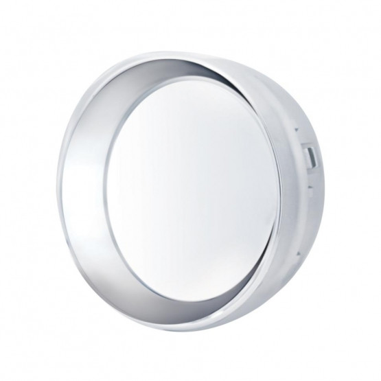 41374-UP CHROME PLASTIC GAUGE BLANK FOR 2006+ KENWORTH W900/W990/T880/T800/T660/T600