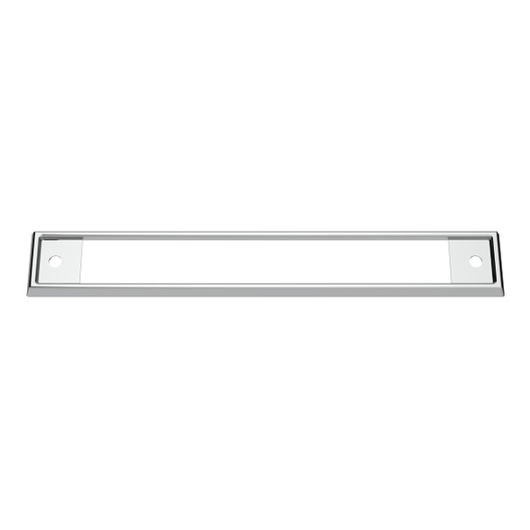 40997-UP CHROME PLASTIC HEADLINER WARNING LIGHTS BEZEL FOR KENWORTH W900 (1990-2005) AND T800/T600 (1993-2005)