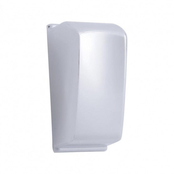 41350-UP CHROME ROCKER SWITCH PLUG FOR 2006+ KENWORTH - PLAIN (CARD OF 2)