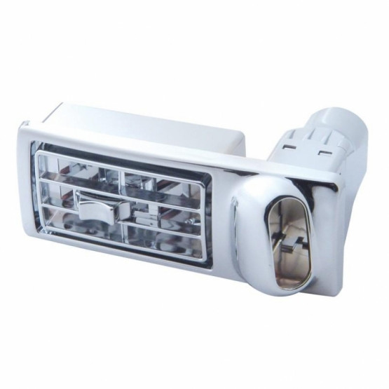 41103-UP CHROME PLASTIC A/C VENT FOR 2002-2005 KENWORTH W900/T800/T600- PASSENGER