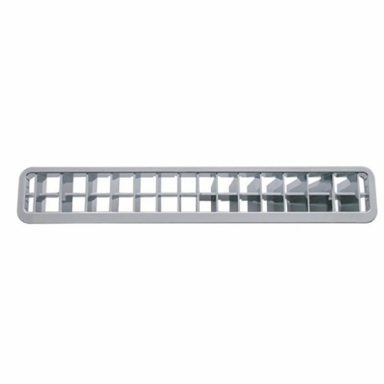 41371-UP CHROME WINDSHIELD DEFROSTER VENT FOR 2006+ KENWORTH