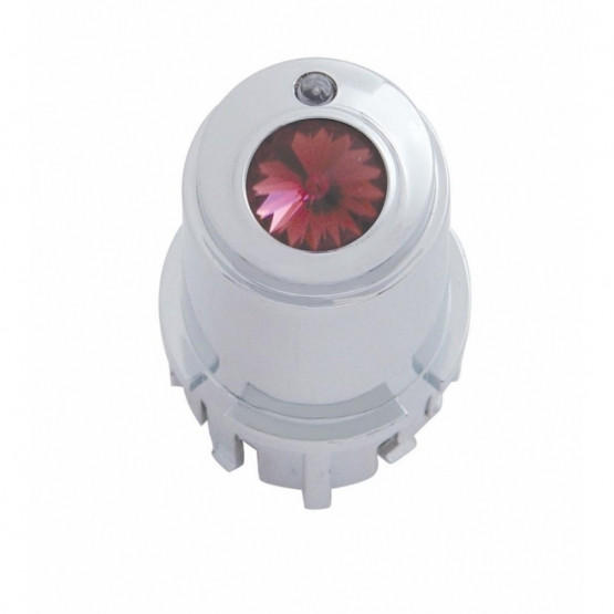 41195-UP CENTER A/C CONTROL KNOB FOR 2006+ KENWORTH - PURPLE CRYSTAL