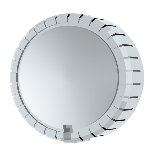 41451-UP CHROME A/C KNOB FOR KENWORTH T680/T880 SLEEPER