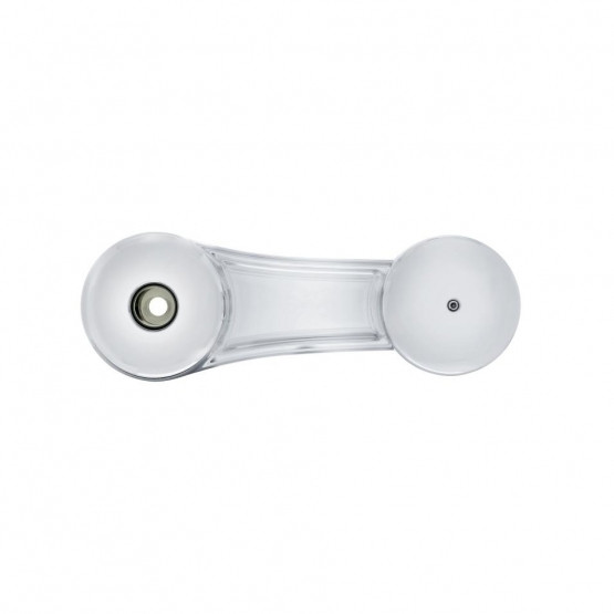 41544-UP CHROME PLASTIC WINDOW CRANK FOR KENWORTH T300 (2003-2007) AND T600 (2002-2006)