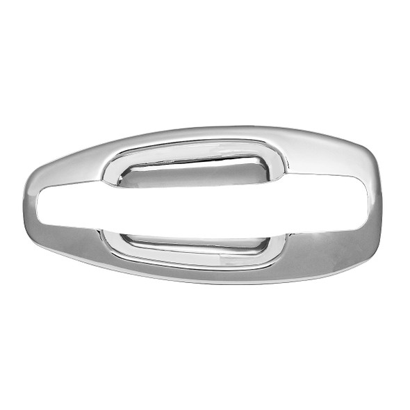 41542-UP CHROME EXTERIOR DOOR HANDLE COVER FOR KENWORTH T680/T880 (2013-2024) & W990 (2019-2024) - DRIVER