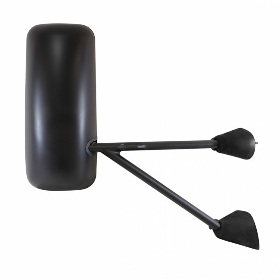 42785-UP BLACK MIRROR ASSEMBLY FOR KENWORTH T600/T660/T800 - PASSENGER SIDE