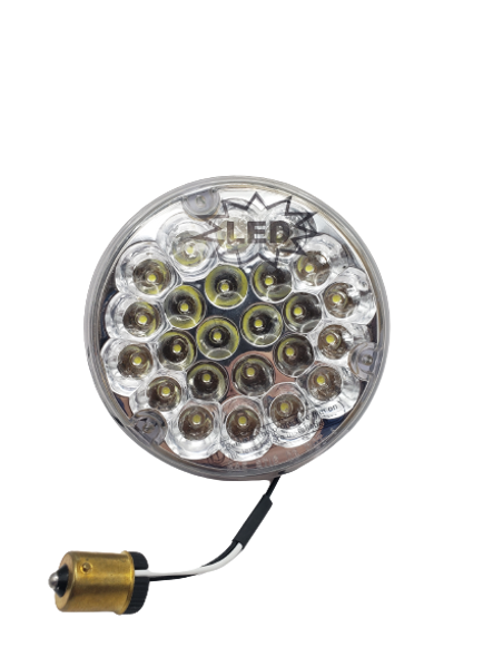 76154-GG  4" Pearl LED Load Light in White/Clear