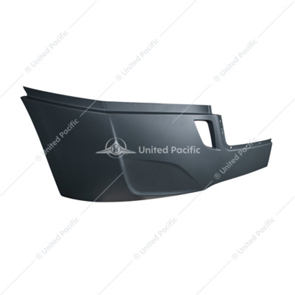 42461-UP BUMPER COVER W/O FOG LIGHT OPENING & W/O DEFLECTOR HOLES FOR 2018-2024 FL CASCADIA - PASSENGER