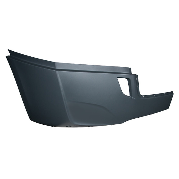 42465-UP BUMPER COVER WITHOUT FOG LIGHT OPENING & WITH DEFLECTOR HOLES FOR 2018-2024 FL CASCADIA - PASSENGER